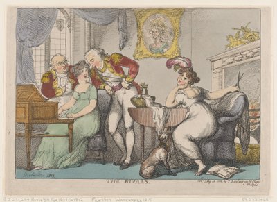 The Rivals, 14. juli 1807., 14. juli 1807. av Thomas Rowlandson