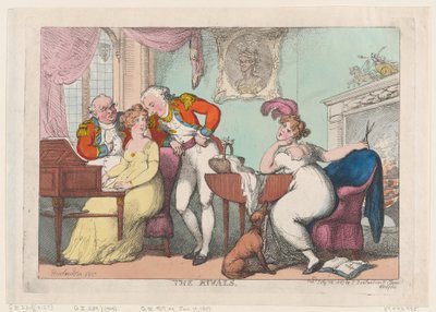 The Rivals, 14. juli 1807., 14. juli 1807. av Thomas Rowlandson