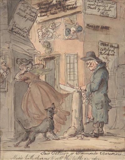 Sagsetteren, 1780-1827. av Thomas Rowlandson