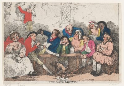 Slangforeningen, 24. juli 1785., 24. juli 1785. av Thomas Rowlandson