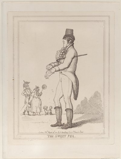 The Sweet Pea, 29. august 1812., 29. august 1812. av Thomas Rowlandson