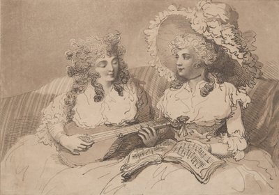 The Syrens, 10. april 1787., 10. april 1787. av Thomas Rowlandson
