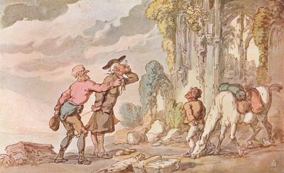 The Tour of Dr. Syntax in Search of the Picturesque, 1800-tallet, 1907 av Thomas Rowlandson