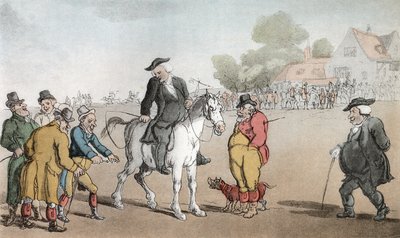 Vikaren selger hesten sin, illustrasjon fra 