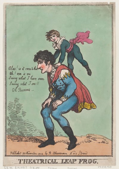 Teatersprangfrosk, 30. november 1804., 30. november 1804. av Thomas Rowlandson