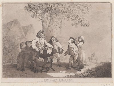 For mange for en jøde, 20. september 1785., 20. september 1785. av Thomas Rowlandson