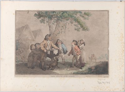 For mange for en jøde, 20. september 1785., 20. september 1785. av Thomas Rowlandson