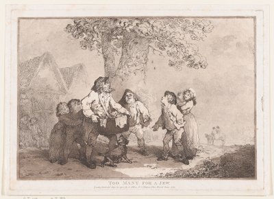 For mange for en jøde, 20. september 1785., 20. september 1785. av Thomas Rowlandson