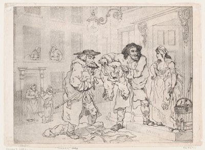 Trafikk, 1791., 1791. av Thomas Rowlandson