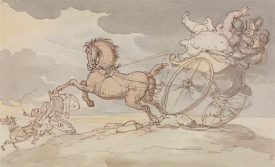 To spillejobber i trøbbel av Thomas Rowlandson