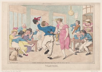 Wapping, september 1807., september 1807. av Thomas Rowlandson