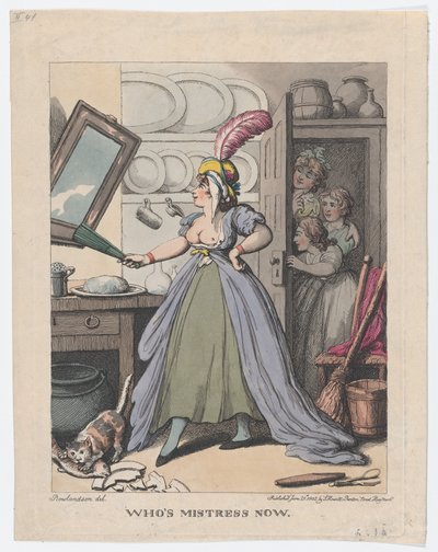 Hvem er elskerinne nå, 25. juni 1802., 25. juni 1802. av Thomas Rowlandson
