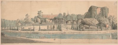 Utsikt over en hage av Thomas Sandby
