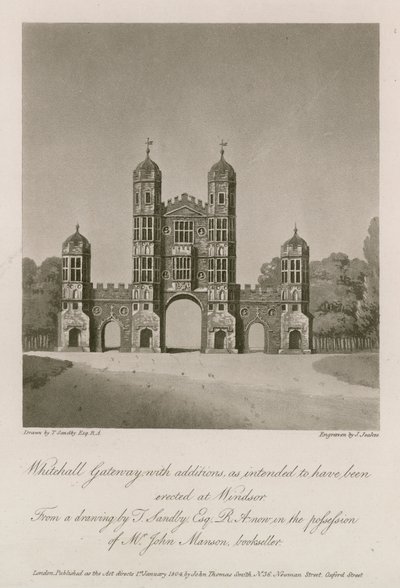 Whitehall Gateway av Thomas Sandby