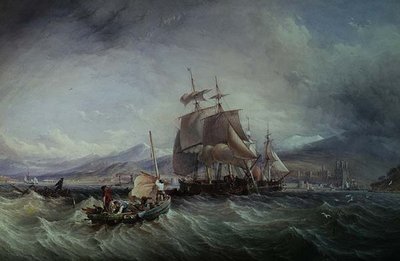 Utenfor Caernarvon av Thomas Sewell Robins