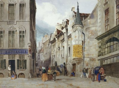 Krysset mellom gaten Tison og Jean Bailleul av Thomas Shotter Boys