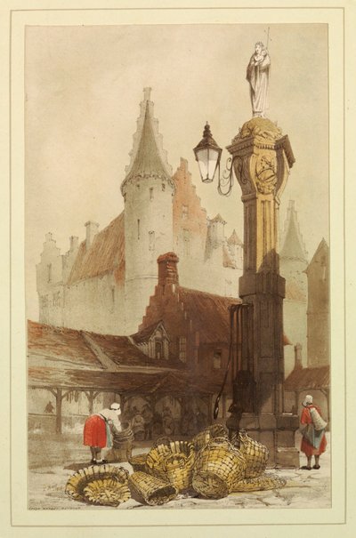 Fiskemarkedet, Antwerpen av Thomas Shotter Boys