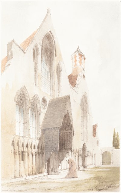 Hospice des Viellards, Gand av Thomas Shotter Boys