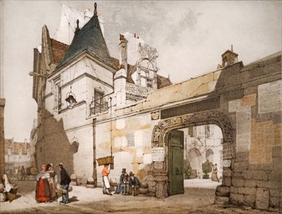 Hotel Cluny, utsiden av banen av Thomas Shotter Boys
