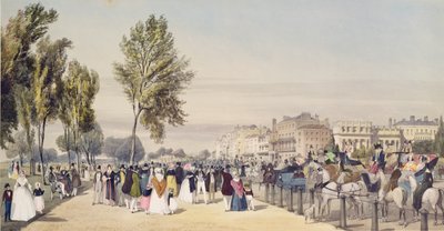 Hyde Park: nær Grosvenor Gate av Thomas Shotter Boys