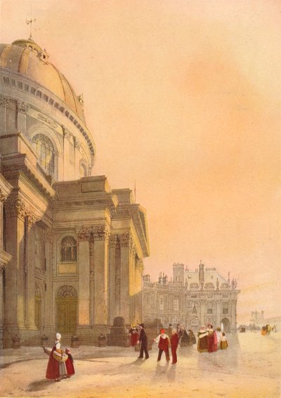 Instituttets kapell, Paris, 1839 av Thomas Shotter Boys