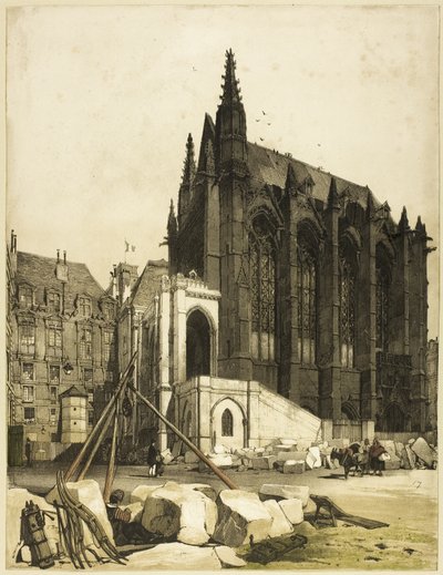 Sainte Chapelle, Paris av Thomas Shotter Boys