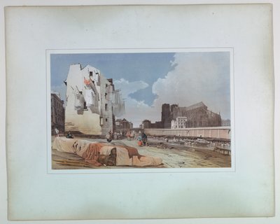 Notre Dame, Paris fra Quai Saint Bernard av Thomas Shotter Boys