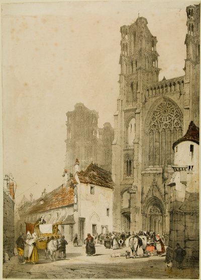 Pittoresk arkitektur i Paris, Gent, Antwerpen, Touen, etc. av Thomas Shotter Boys