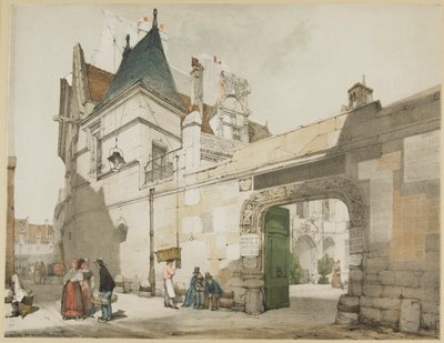 Pittoresk arkitektur i Paris, Gent, Antwerpen, Touen, etc. av Thomas Shotter Boys