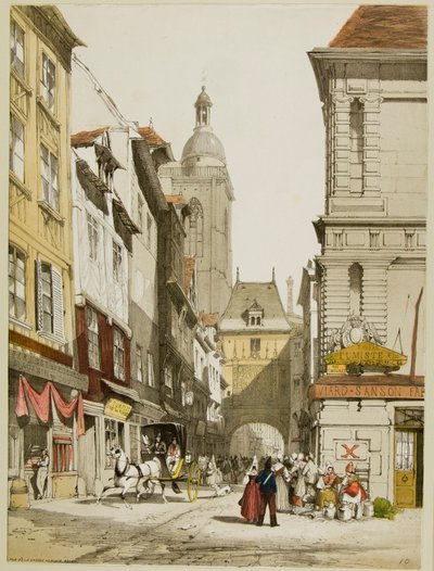 Pittoresk arkitektur i Paris, Gent, Antwerpen, Touen, etc. av Thomas Shotter Boys