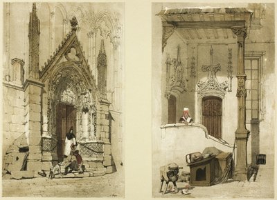 Rød dør, Notre Dame, Paris av Thomas Shotter Boys