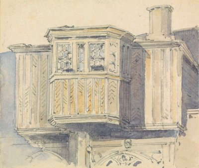 Dronning Anne Boleyns rom, Windsor Castle av Thomas Shotter Boys
