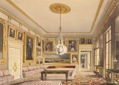 The Striped Drawing Room, Apsley House, 1853 (trykk) av Thomas Shotter Boys