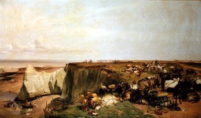 Venter på leie av Thomas Sidney Cooper