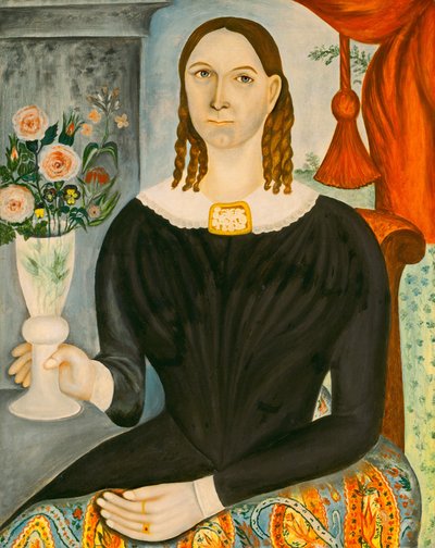 Eliza Welch Stone, ca. 1845 (olje på lerret) av Thomas Skynner