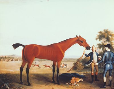 Hertugen av Devonshires veddeløpshest "Childers" av Thomas Spencer