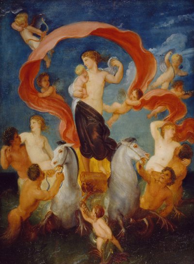 Amfitritt, 1775-1830. av Thomas Stothard