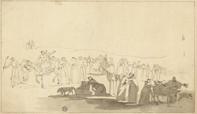 Canterbury-pilegrimer av Thomas Stothard