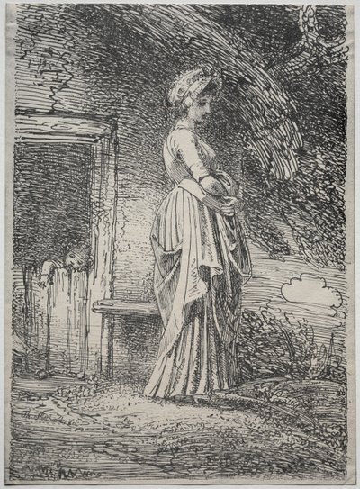 Eksemplarer av polyautografi: The Lost Apple av Thomas Stothard