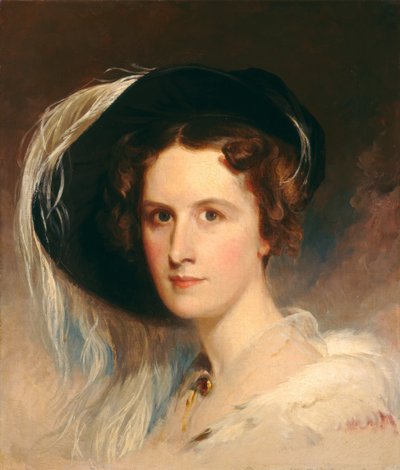 Ann Biddle Hopkinson (Mrs. Francis Hopkinson) av Thomas Sully