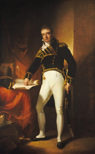 Kaptein Charles Stewart, 1811-1812. av Thomas Sully