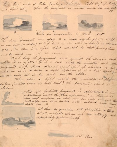 Hint for komposisjon av Varley - 1805 av Thomas Sully