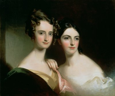 Portrett av Ellen og Mary McIlvaine av Thomas Sully
