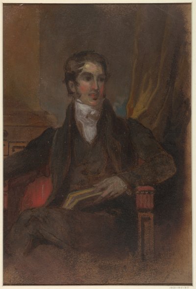 Studie for "Portrait of James Cornell Biddle," Museum of Fine Arts, Houston, TX av Thomas Sully