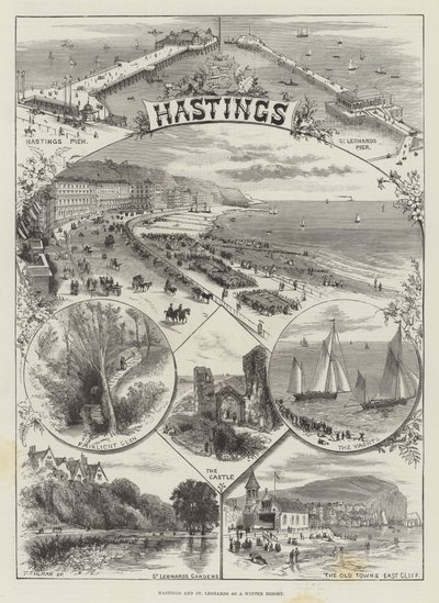 Hastings og St Leonards som vinterferiested av Thomas Sulman