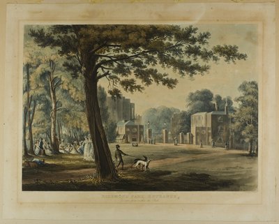 Richmond Park-inngang av Thomas Sutherland