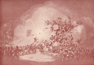 Storming av Ciudad Rodrigo, 19. januar 1813, 1813 1909 av Thomas Sutherland