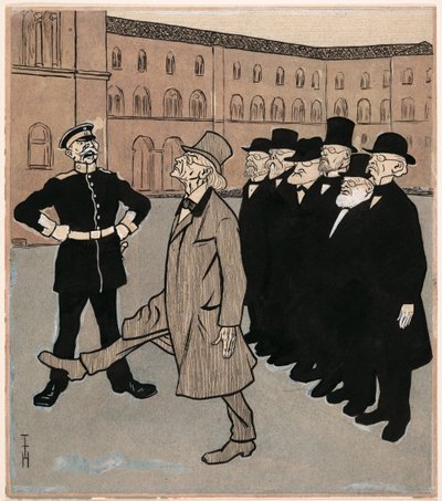 Vitenskapens frihet; Simplicissimus V/5 av Thomas Theodor Heine