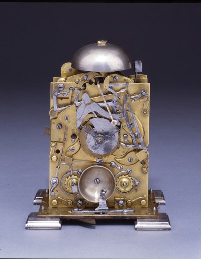Miniatyr slående brakett ur, nr.222, ca.1695 av Thomas Tompion
