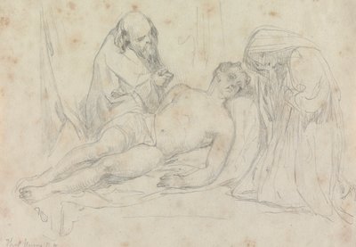 The Death of - satt av William Etty RA av Thomas Uwins